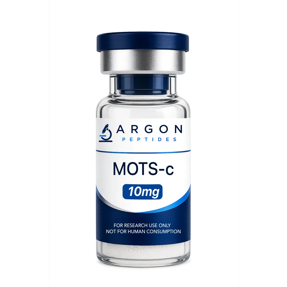 MOTS-c 10mg research vial — Argon Vials, 99% HPLC purity